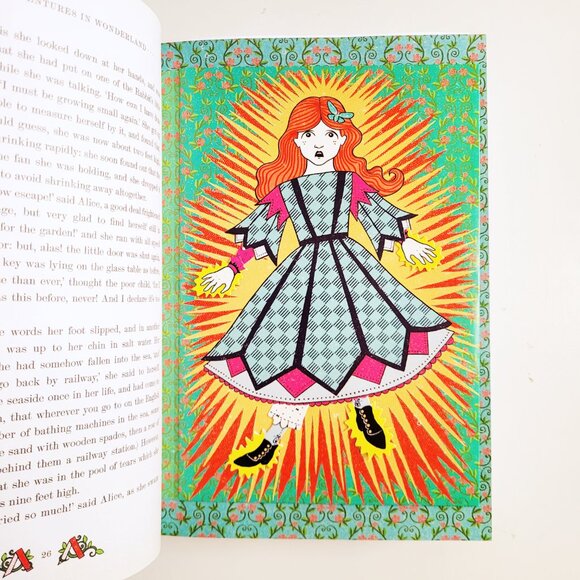 Alice's Adventures in Wonderland MinaLima Edition Illustrated Hardcover Book - Picture 4 of 14
